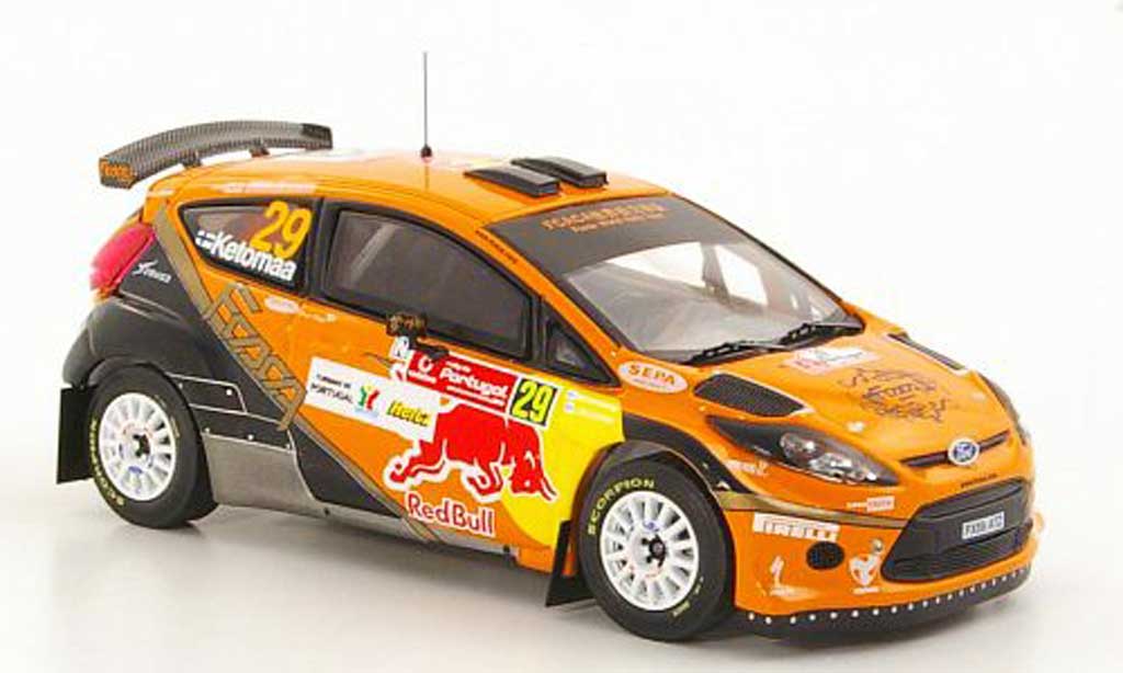 Ford Fiesta S2000 1/43 IXO S2000 No.29 J.Ketomaa / M.Stenberg S-WRC Rally Portugal 2010 modelauto