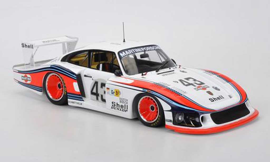 Porsche 935 1978 1/18 Spark 1978 No.43 Moby Dick Martini R.Stommelen/M.Schurti 24h Le Mans modelauto