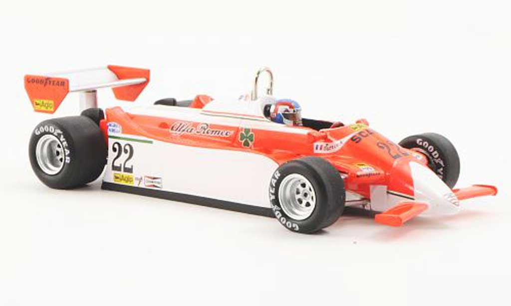 Alfa Romeo 179 1980 1/43 Spark 1980 No.22 Marlboro P.Depailler GP Monaco 1980 modelauto
