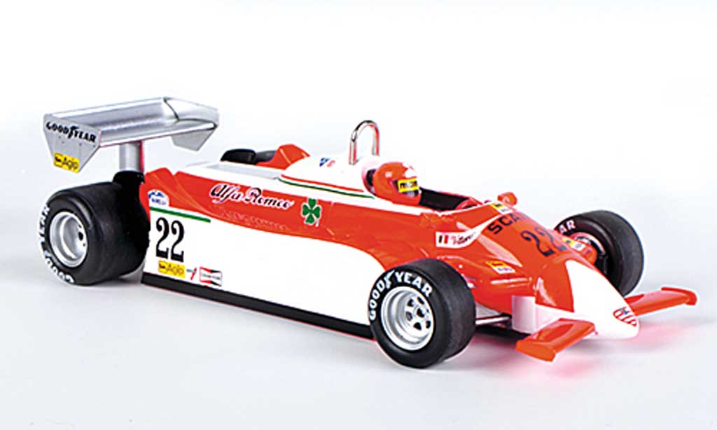 Alfa Romeo 179 1980 1/43 Spark 1980 No.22 Marlboro V.Brambilla GP Holland 1980 modelauto