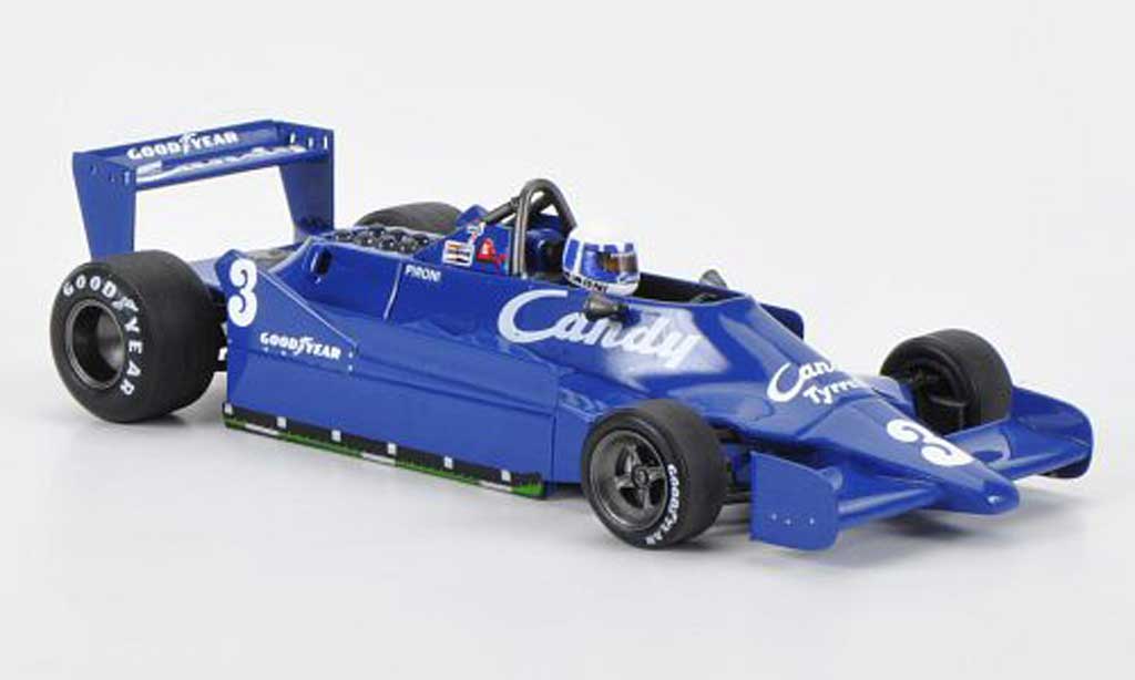 Tyrrell 009 1/43 Spark No.3 Candy D.Pironi GP Belgien 1979 modelauto