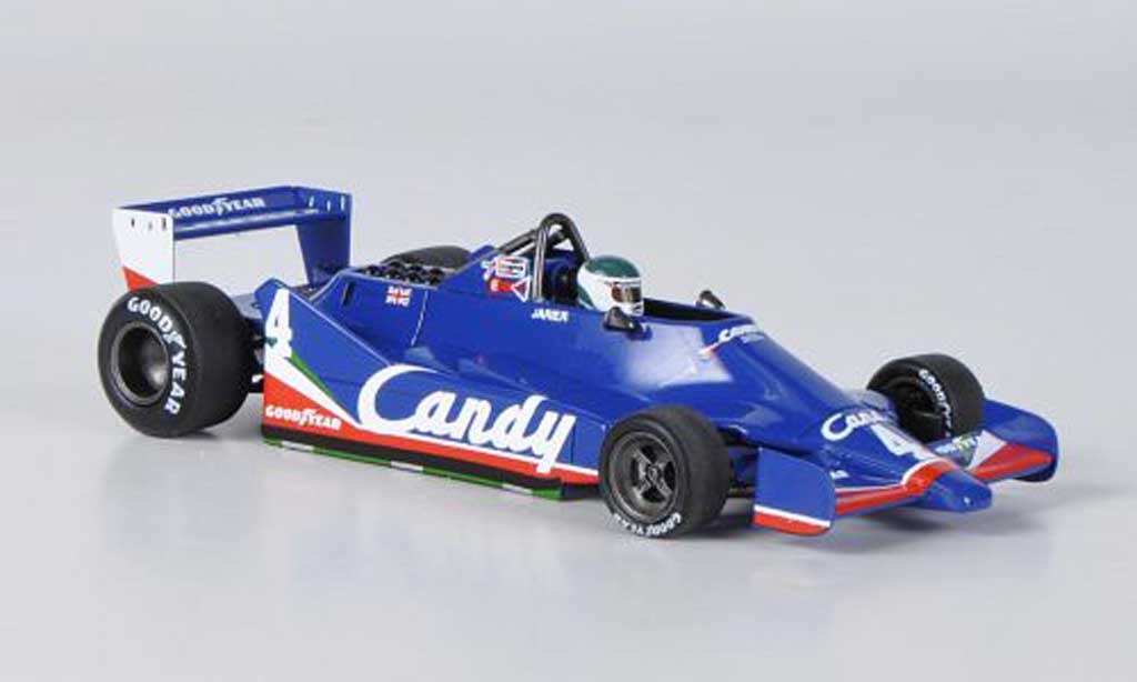 Tyrrell 009 1/43 Spark No.4 Candy J-P.Jarier GP Grossbritannien 1979 modelauto