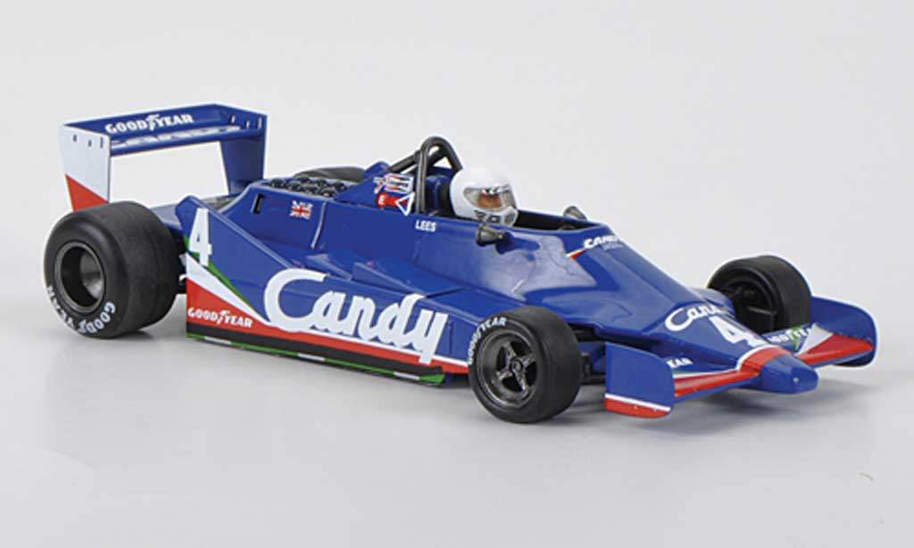 Tyrrell 009 1/43 Spark No.4 Candy G.Lees GP Deutschland 1979 modelauto