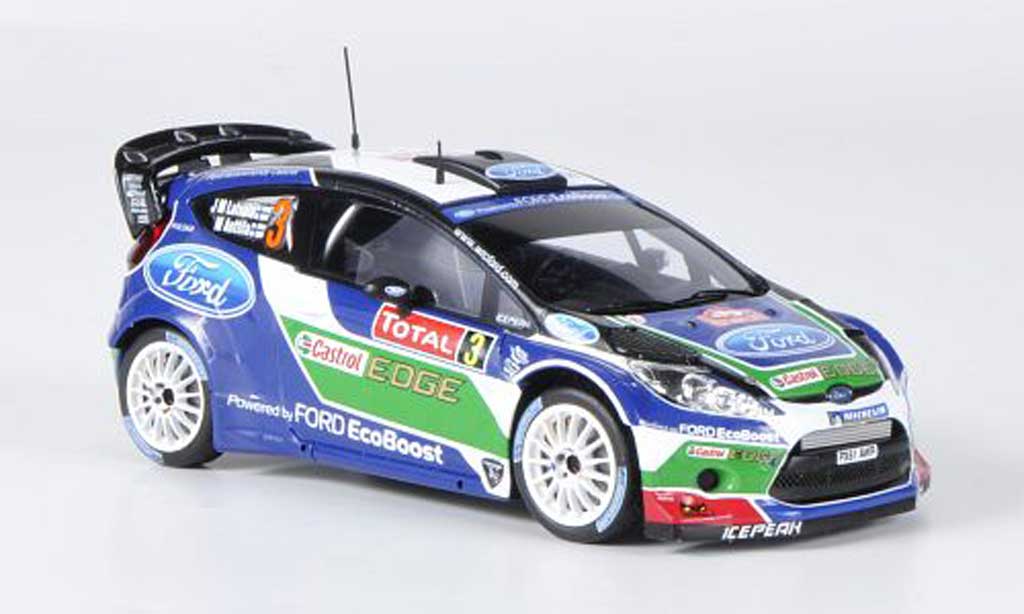 Ford Fiesta WRC 1/43 Spark WRC No.3 Castrol Rally Monte Carlo 2012 modelauto