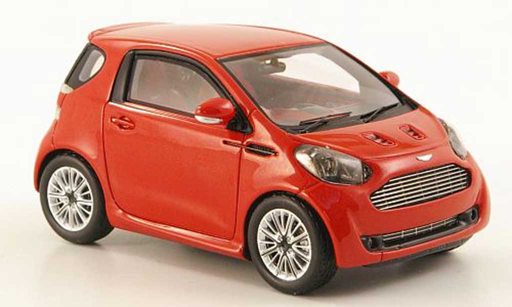 Aston Martin Cygnet 1/43 Spark rood modelauto
