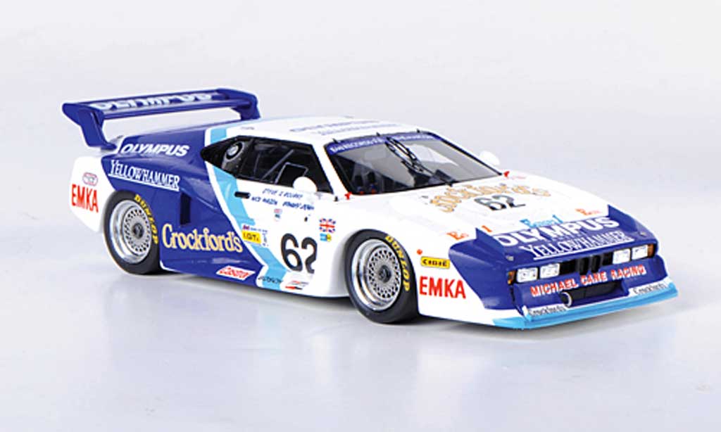 Bmw M1 1982 1/43 Spark 1982 No.62 Crockfords/Olympus 24h Le Mans 1982 S.O Rourke/N.Mason/R.Down modelauto