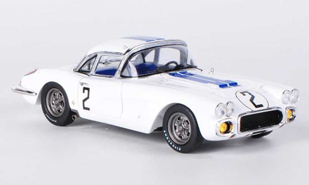 Chevrolet Corvette C1 1/43 Spark C1 (C1) No.2 R.Thompson / F.Windridge 24h Le Mans modelauto