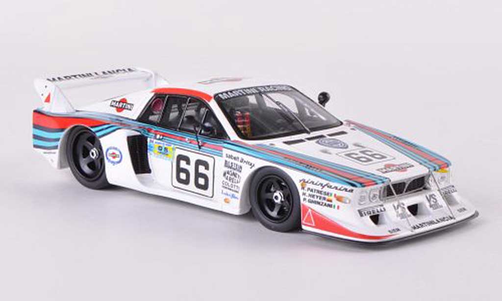 Lancia Beta Monte Carlo 1/43 Spark Monte Carlo No.66 Martini 24h Le Mans 1981 R.Patrese/H.Heyer/P.Ghinzani modelauto