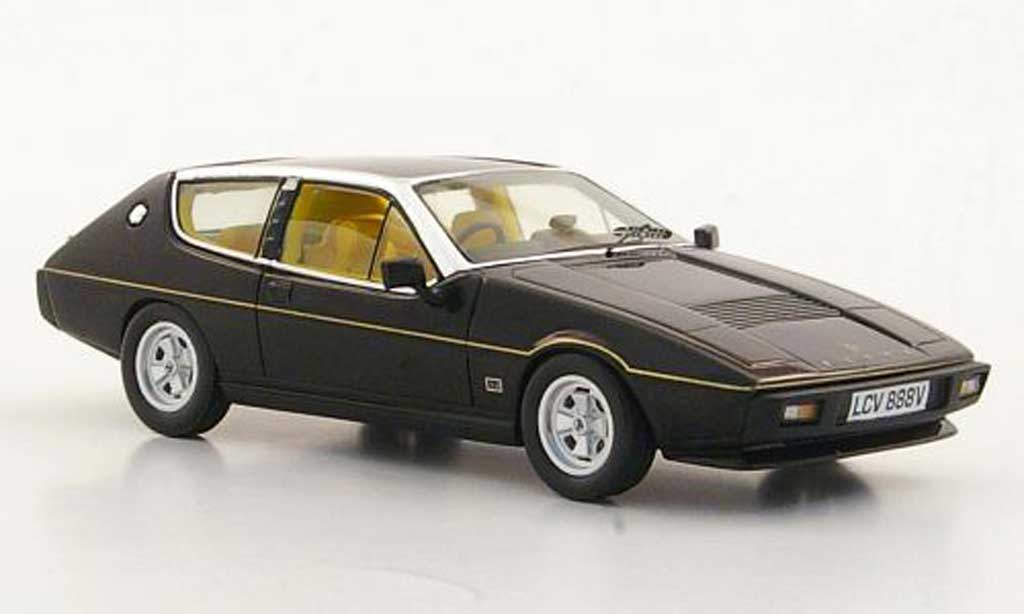 Lotus Elite 1/43 Spark S2 zwart RHD 1980 modelauto