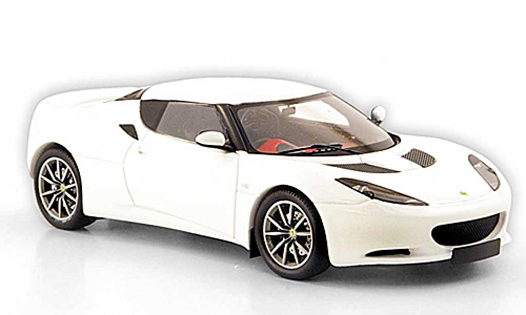 Lotus Evora S 1/43 Spark S wit 2010 modelauto