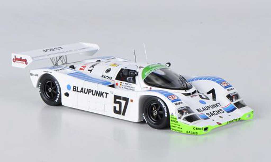 Porsche 962 1991 1/43 Spark 1991 No.57 Joest J.Winter / B.Schneider / H.Pescarolo 24h Le Mans modelauto