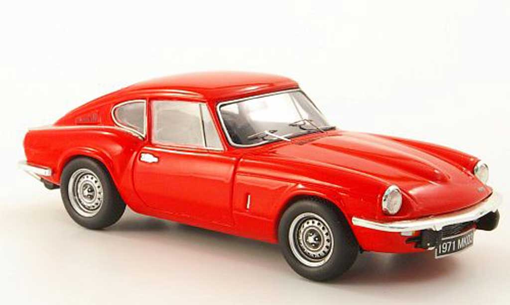 Triumph GT6 1/43 Spark MKIII rood modelauto