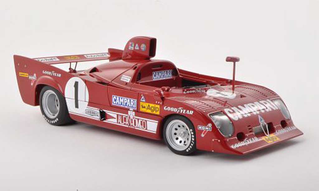 Alfa Romeo 33 1/18 Autoart TT 12 No.1 1000km Nuerburgring 1975 Merzario/Lafitte modelauto