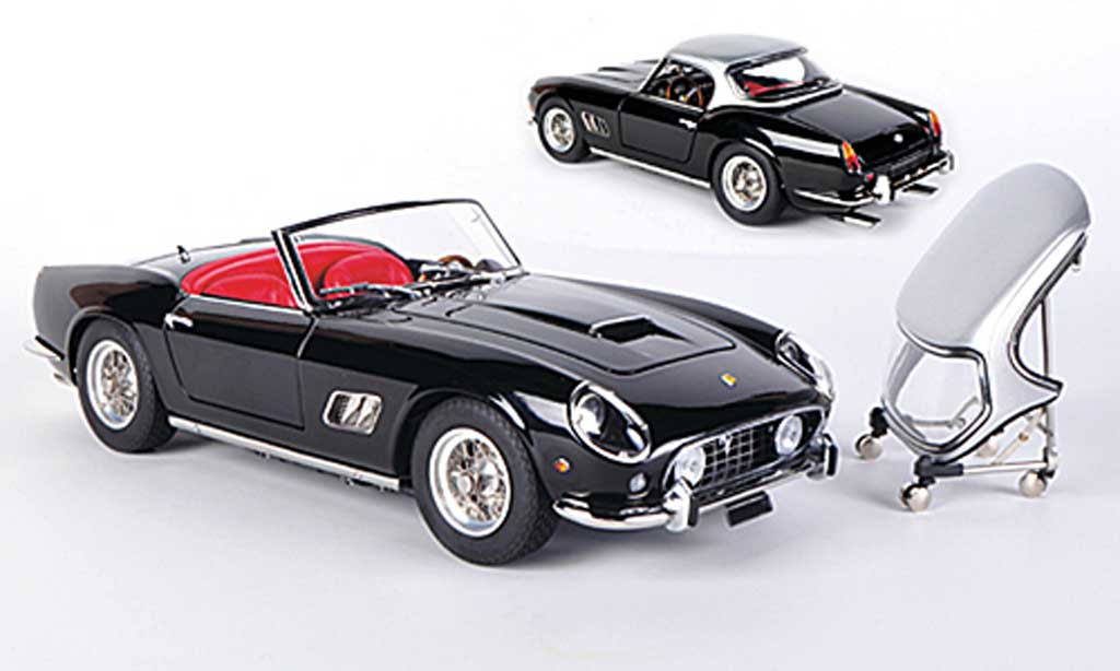 Ferrari 250 GT California 1/18 CMC GT California SWB Spyder zwart 1961 modelauto
