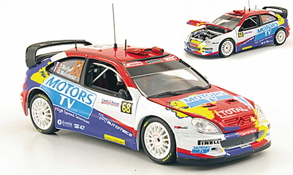 Citroen Xsara WRC 2010 1/43 Vitesse WRC 2010 No.68 Motors TV Rally Frankreich modelauto