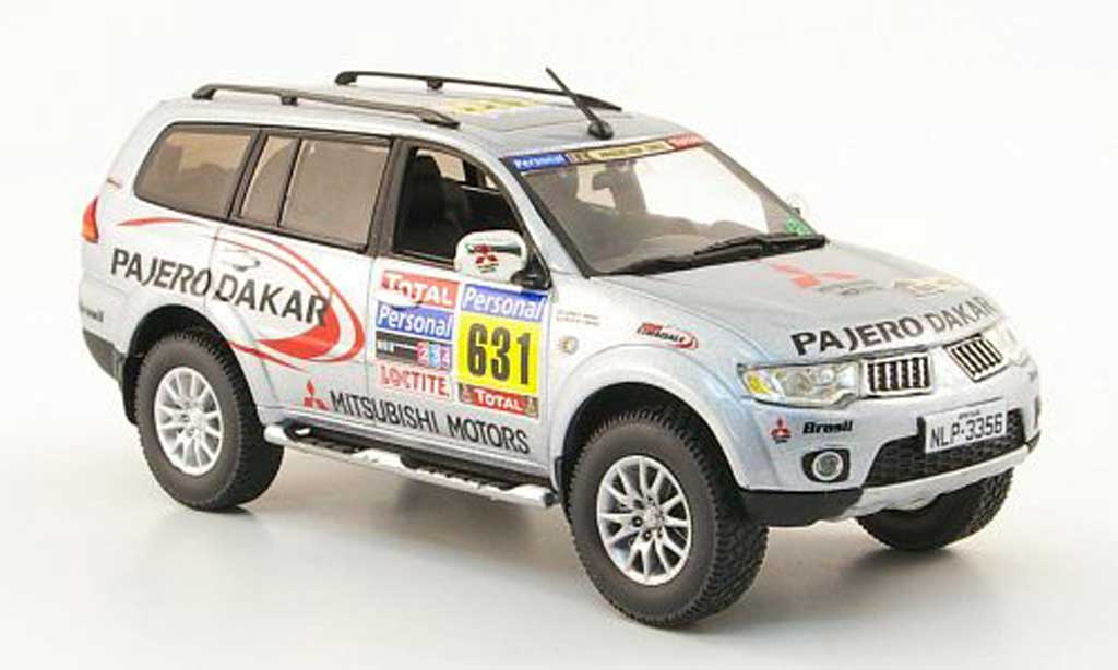 Mitsubishi Pajero 1/43 Vitesse Sport Team Service Car Rally Dakar 2010 modelauto