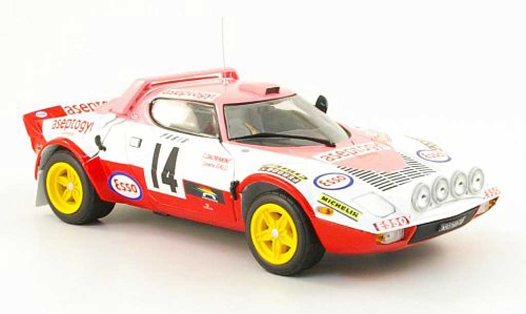 Lancia Stratos Rallye 1/18 Sun Star Rallye hf no.14 rallye monte carlo 1977 c.dacremont / c.galli modelauto