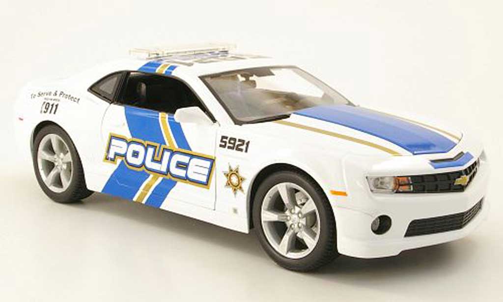 Chevrolet Camaro SS 1/18 Maisto SS amerikanische polizei 2010 modelauto