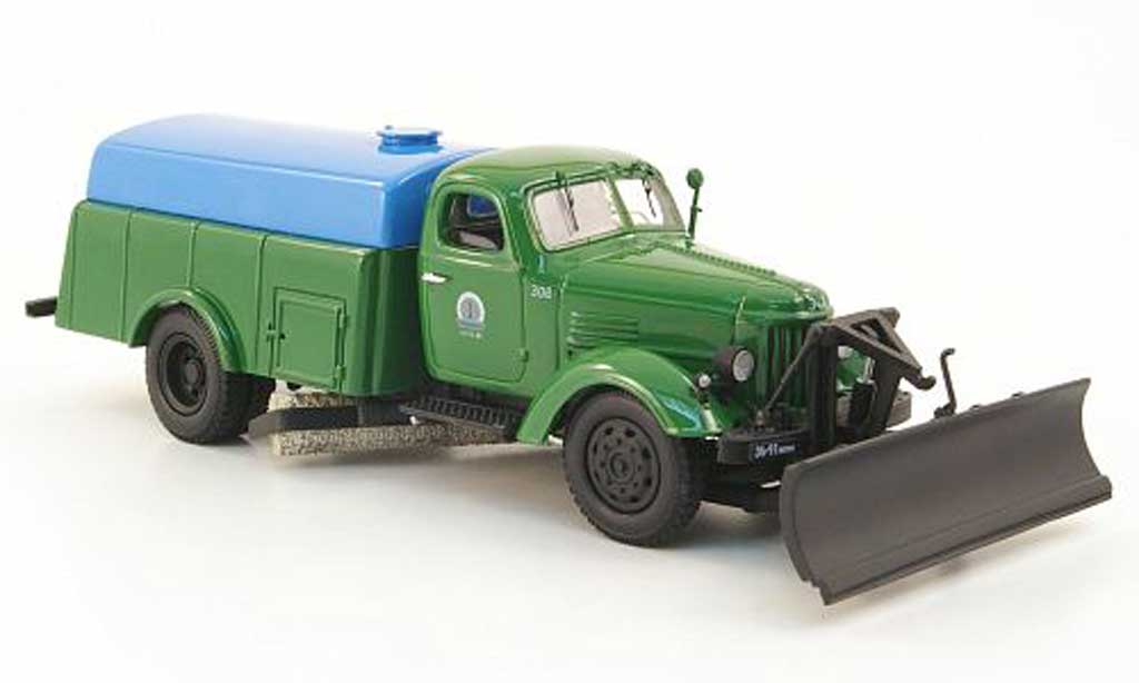 Zil 164 1/43 DIP Models A/PM-10 Strassenreinigrung-Winter grun/blauw modelauto
