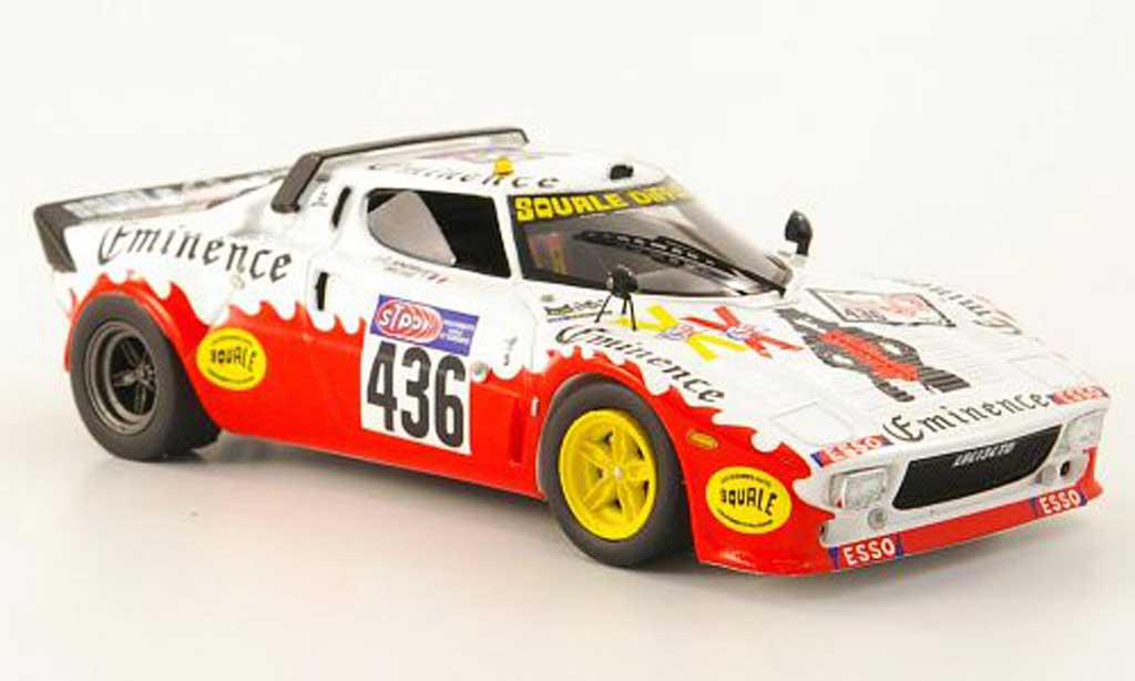 Lancia Stratos Rallye 1/43 Spark Rallye No.436 Eminence Tour de France 1976 modelauto