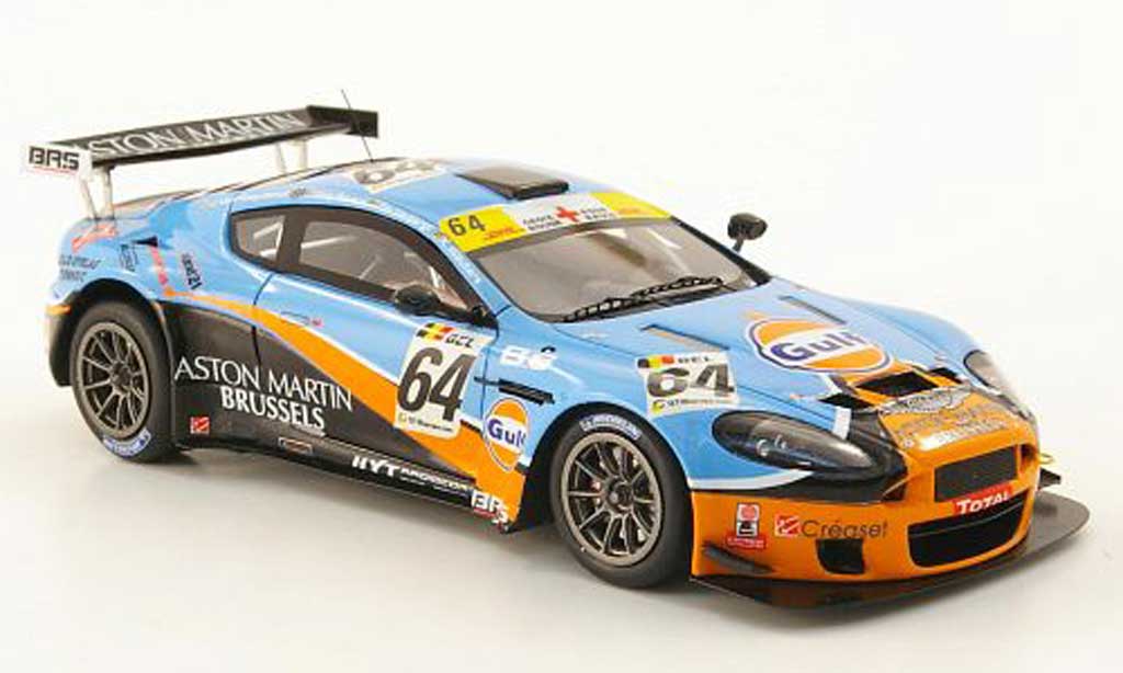 Aston Martin DBRS9 1/43 Spark No.64 Brussels Racing 24h Spa 2010 modelauto