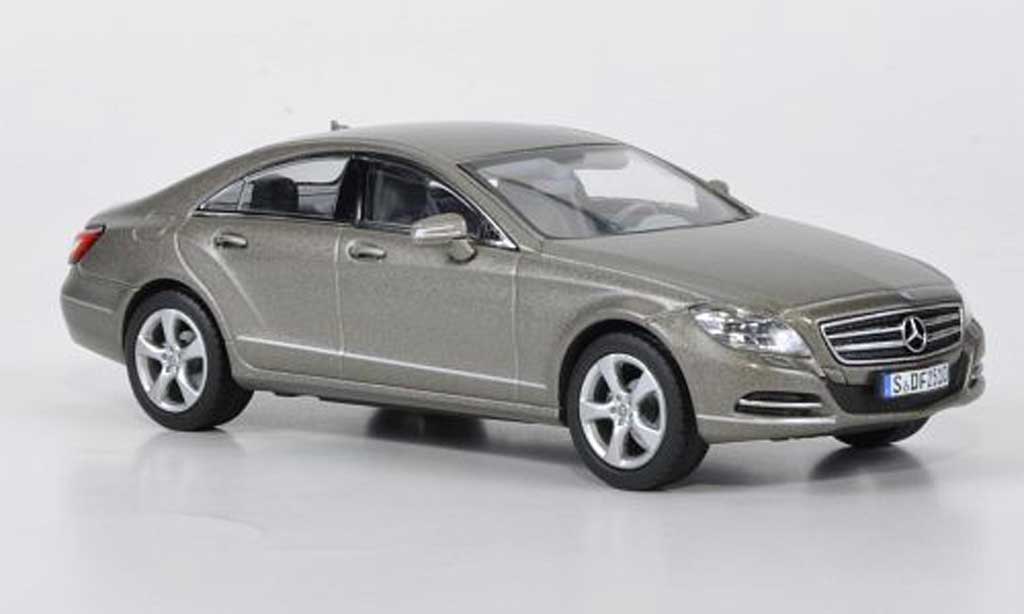 Mercedes Classe CLS 1/43 Norev (C 218) mattgrijs 2010 modelauto