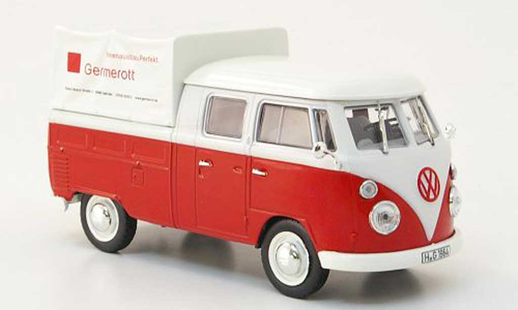 Volkswagen T1 B 1/43 Norev B b Doka-Pritsche Germeroodt 1961 modelauto