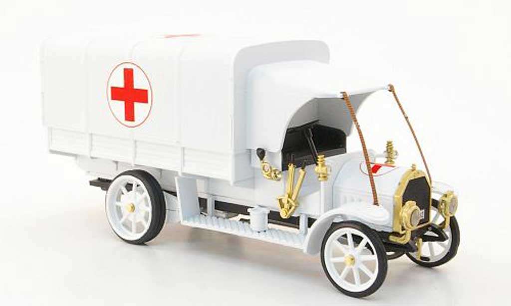 Fiat 18 1/43 Rio BL roodes Kreuz Italien Rettungswagen 1915 modelauto