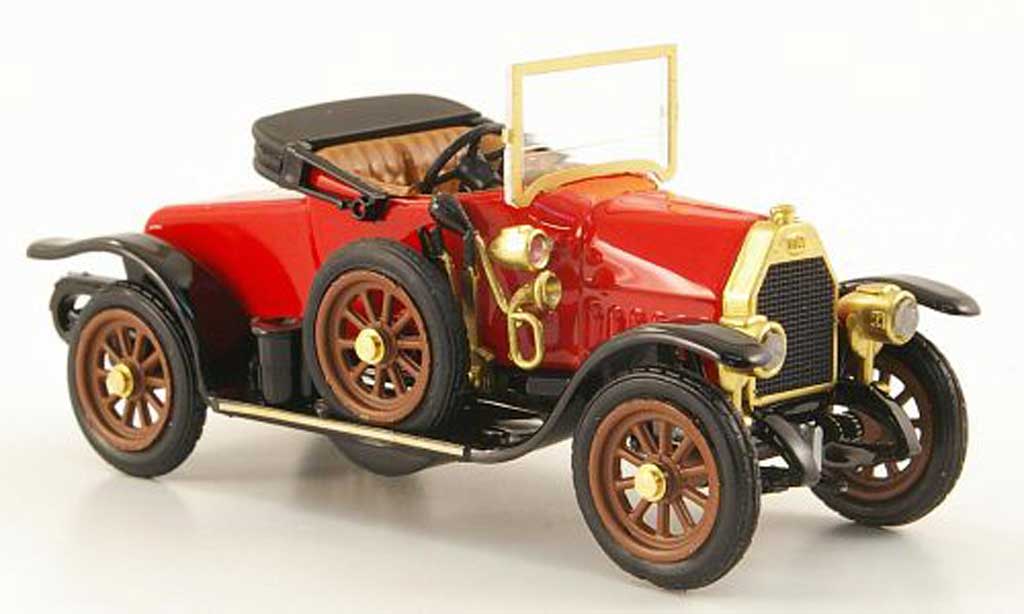 Fiat O 1912 1/43 Rio 1912 Spider rood modelauto