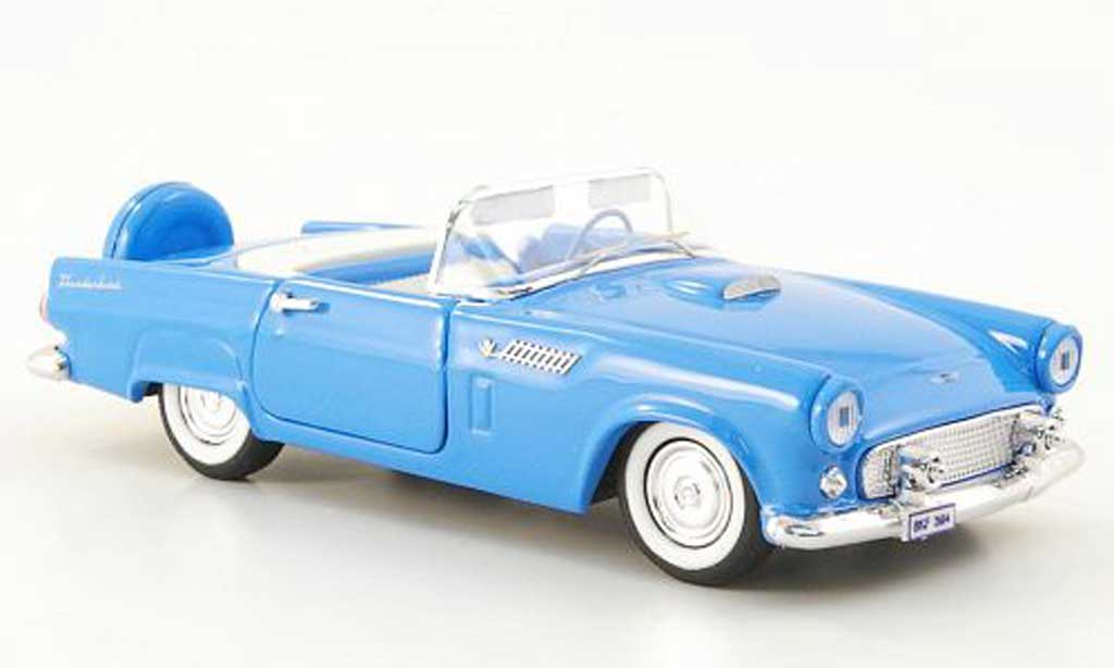 Ford Thunderbird 1956 1/43 Rio 1956 Spider blauw modelauto