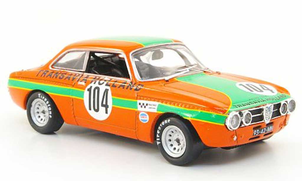 Alfa Romeo Giulia GT Am 1/43 M4 GT Am No.104 Zandvoort 1970 modelauto