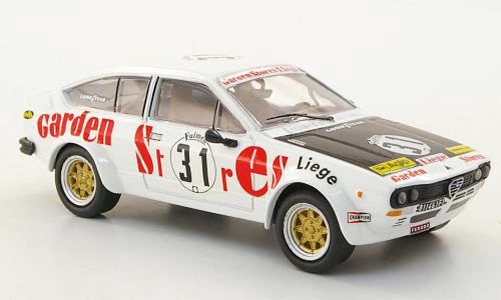 Alfa Romeo GT 2.0 1/43 M4 V 2.0 No.31 Garden Stores Spa 1976 modelauto