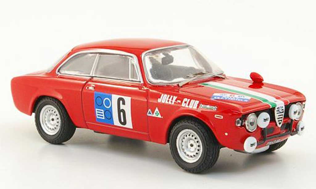 Alfa Romeo Giulia 1600 GTA 1/43 M4 1600 GTA No.6 Pergusa 1965 modelauto