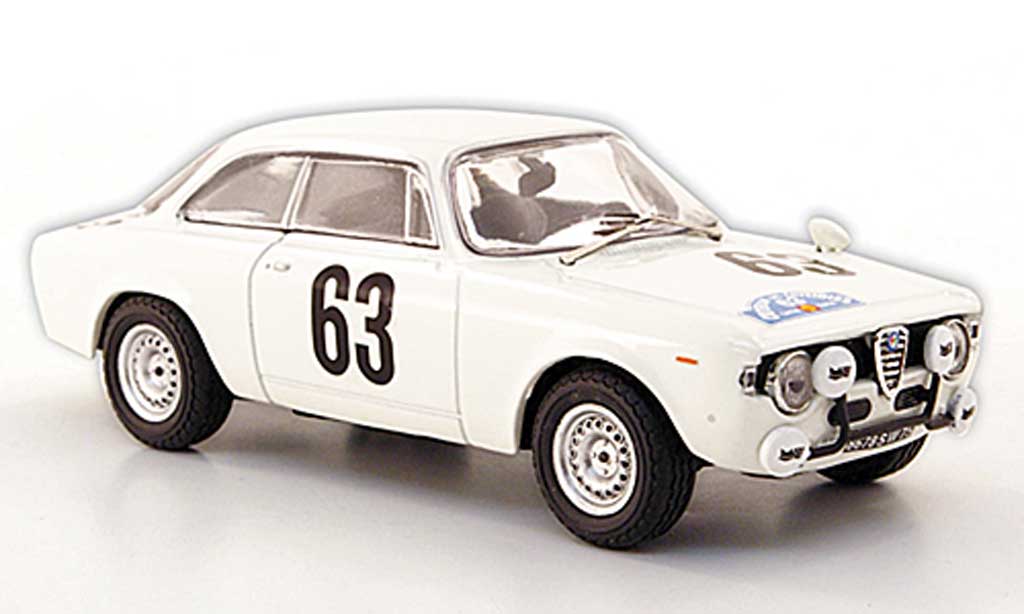 Alfa Romeo Giulia 1600 GTA 1/43 M4 1600 GTA No.63 Bianchi/VIC Ciriterium de Cevennes 1965 modelauto