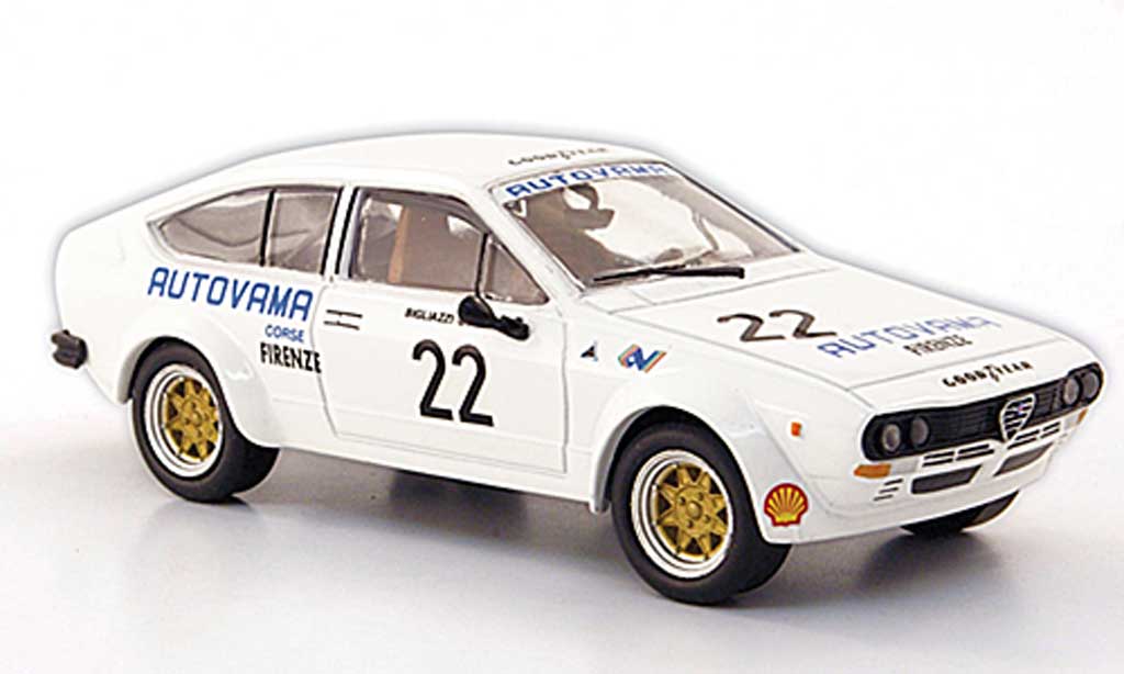 Alfa Romeo GT 2.0 1/43 M4 V 2.0 No.22 Autovama Nurburgring 1976 modelauto