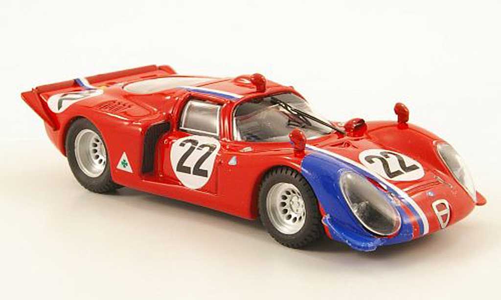 Alfa Romeo 33.2 1968 1/43 Best 1968 No.22 Paris modelauto