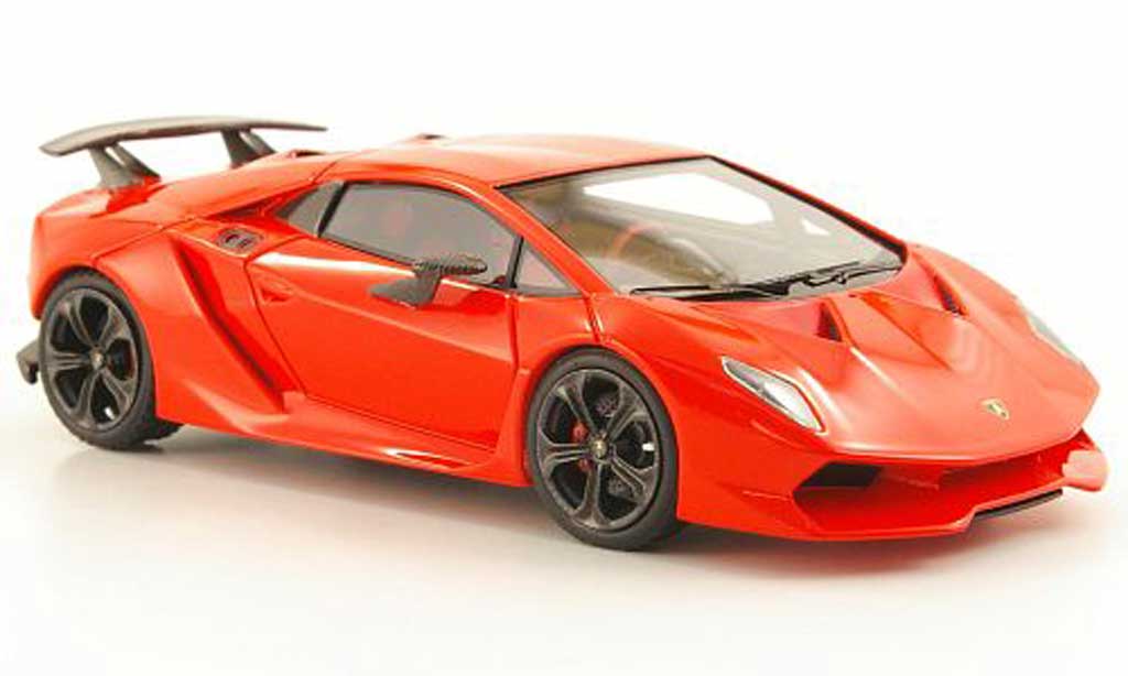 Lamborghini Sesto Elemento 1/43 Look Smart oranje Paris Motor Show 2010 modelauto