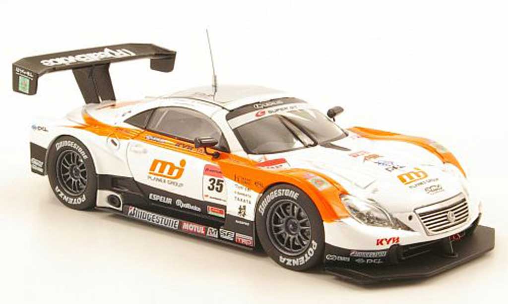 Lexus SC 430 1/43 Ebbro 430 No.35 MJ Kraft Super GT500 2010 modelauto