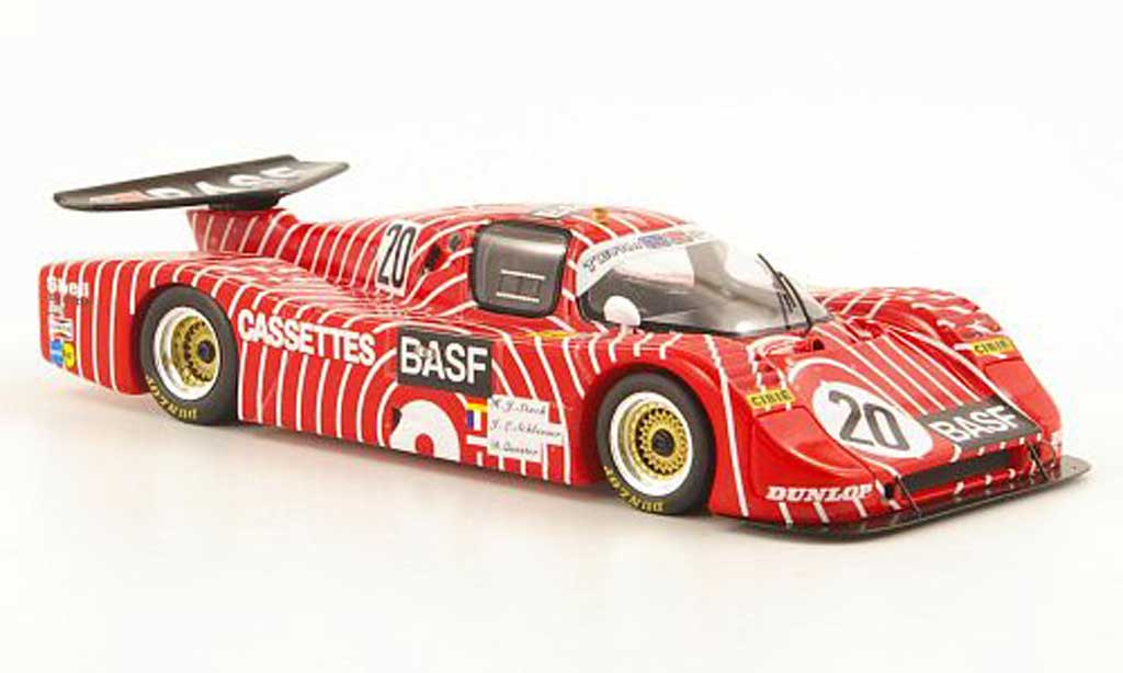 Ford F1 1982 1/43 Bizarre 1982 Sauber SHS C6 No.20 BASF 24h Le Mans modelauto
