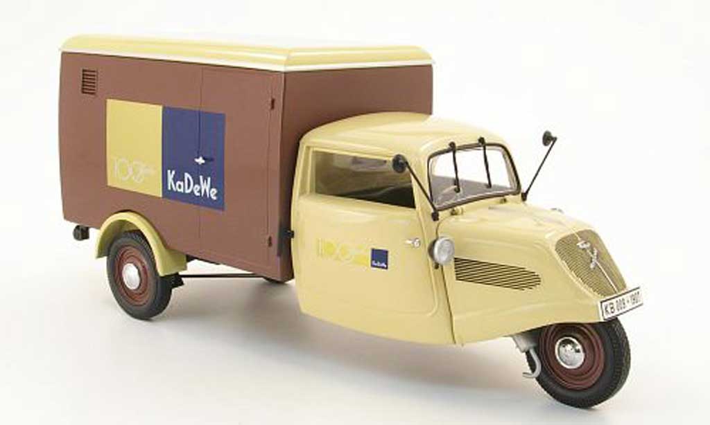 Tempo Hanseat 1/18 Minichamps kasten 100 ans kadewe 1952 modelauto