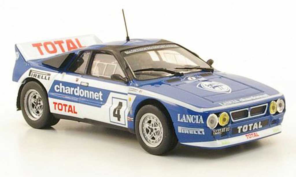 Lancia 037 1/43 Hachette Rally No.4 Total Rally du Var 1984 modelauto