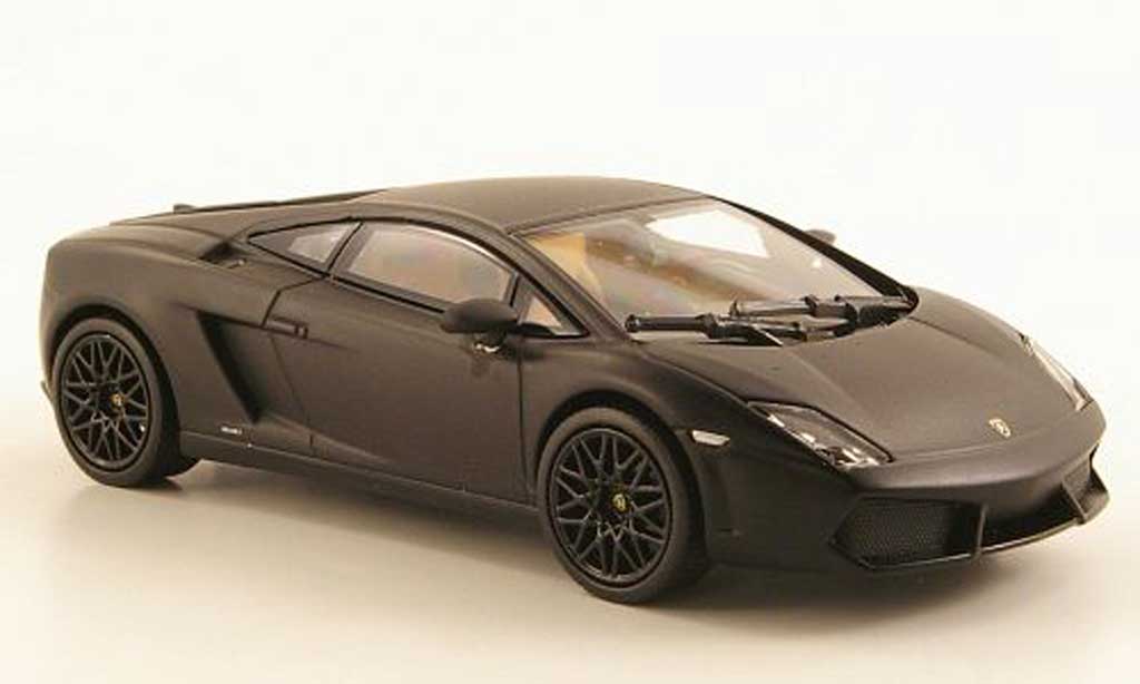 Lamborghini Gallardo LP560-4 LP560-4 1/43 Norev mattzwart 2009 modelauto