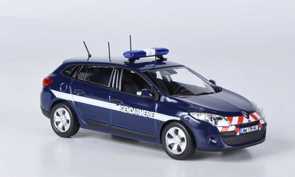 Renault Megane Estate 1/43 Norev Estate Gendarmerie 2010 modelauto