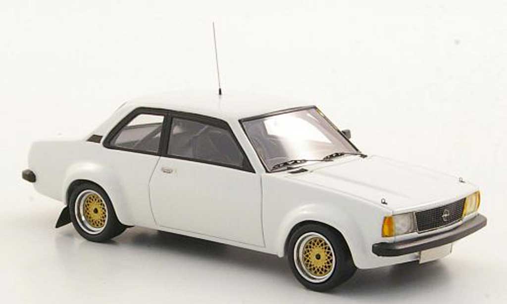 Opel Ascona B 1/43 Neo B i2000 2.0/SR wit limited edition 1979 modelauto