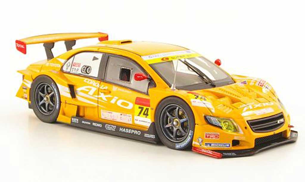 Toyota Corolla 1/43 Ebbro No.74 Axio Super GT300 2010 modelauto