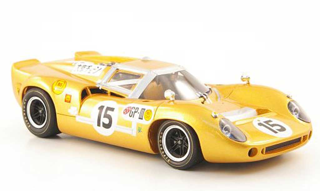Lola T70 1966 1/43 Ebbro 1966 MK2 No.15 GP Japan modelauto