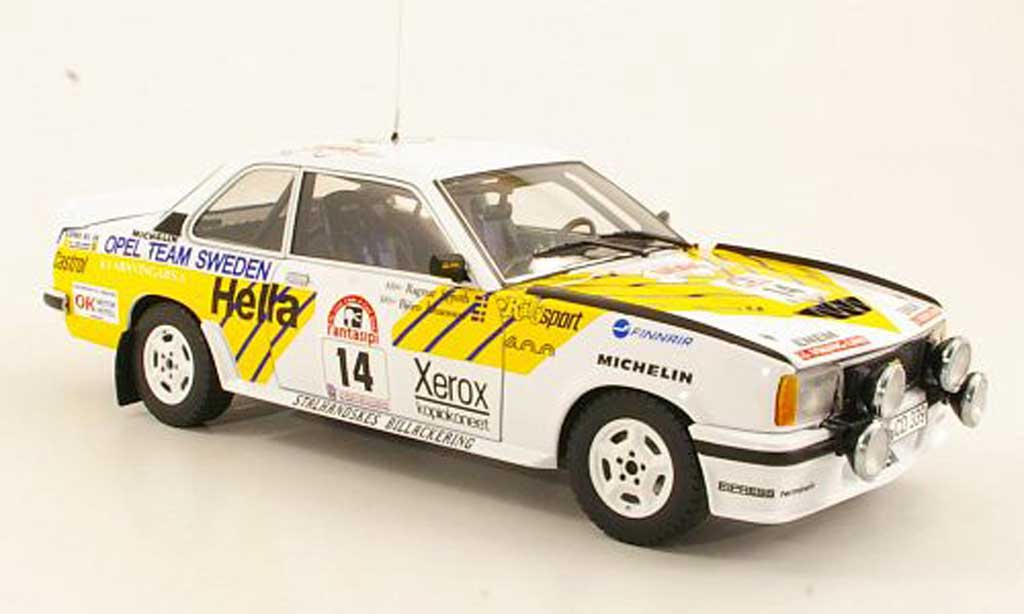 Opel Ascona 400 1/18 Sun Star 400 400 No.14 Team Schweden Rally Finnland 1980 B.Johansson/R.Spjuth modelauto