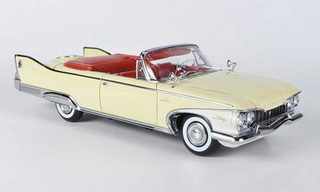 Plymouth Fury 1/18 Sun Star Cabriolet geel 1960 modelauto