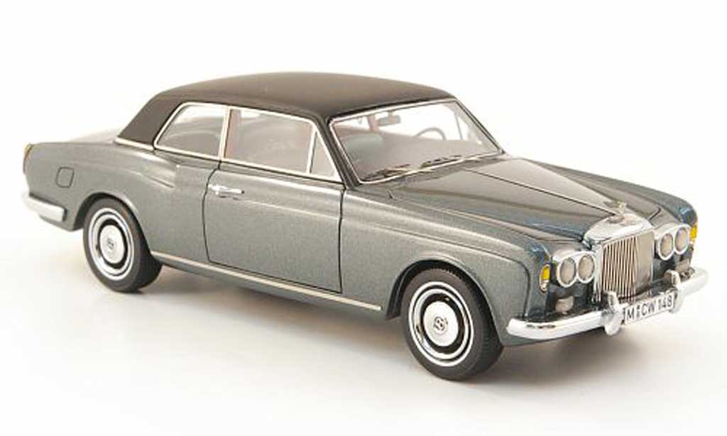 Bentley Corniche 1/43 Neo grijs/zwart limited edition 1971 modelauto
