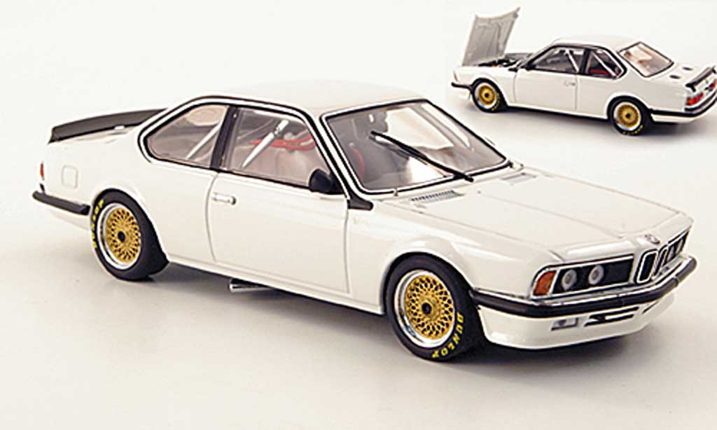 Bmw 635 CSI 1/43 Autoart Plain Body Version wit modelauto
